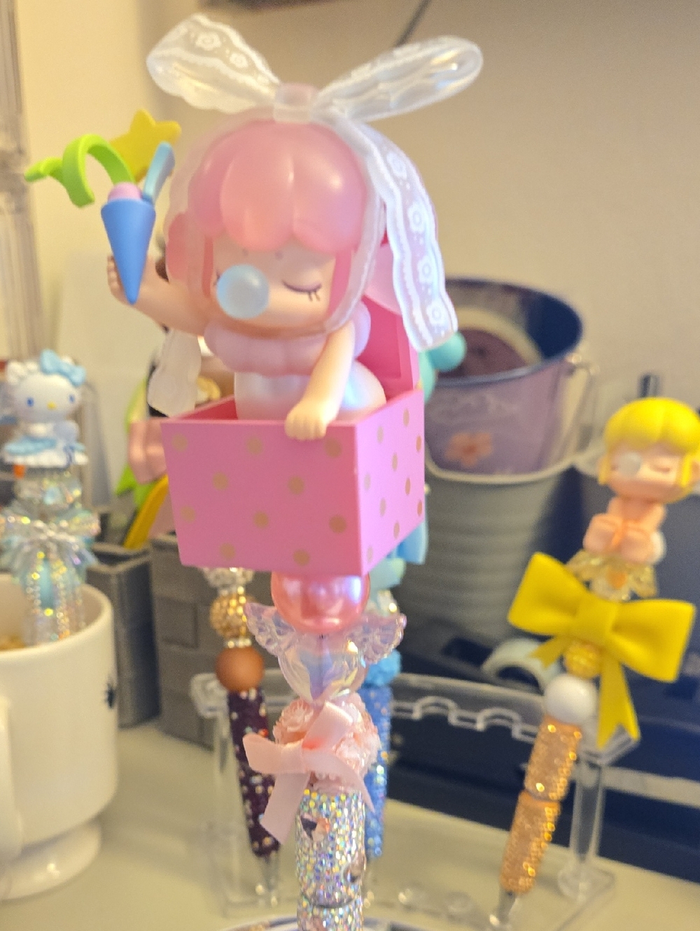 Collectible Rolife Nanci Sweet Time Series blind box figure, specifically the "S